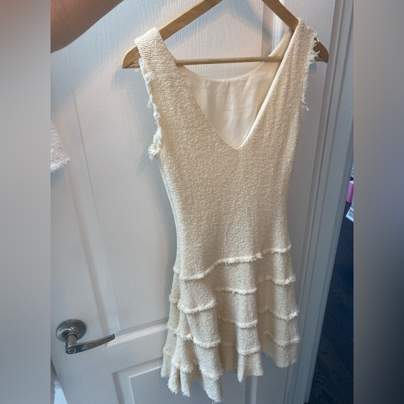 Vintage cream coloured summer dress in size S - Picture 1 of 3